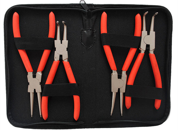Spring Pliers with Internal and External Cards