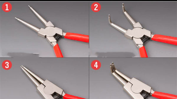 Spring Pliers with Internal and External Cards