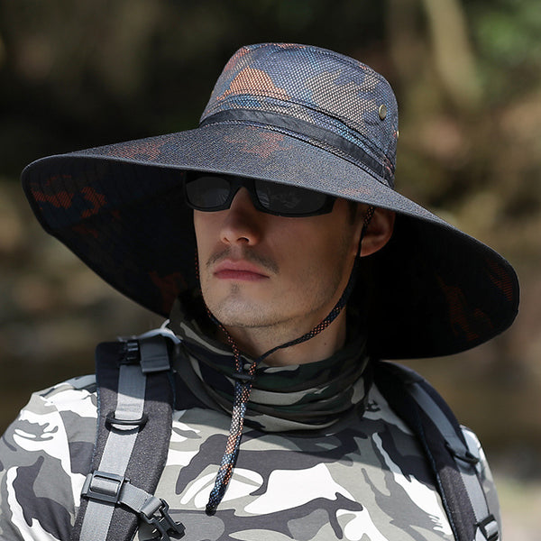 K51 Men's Camouflage UV Protection Summer Hat