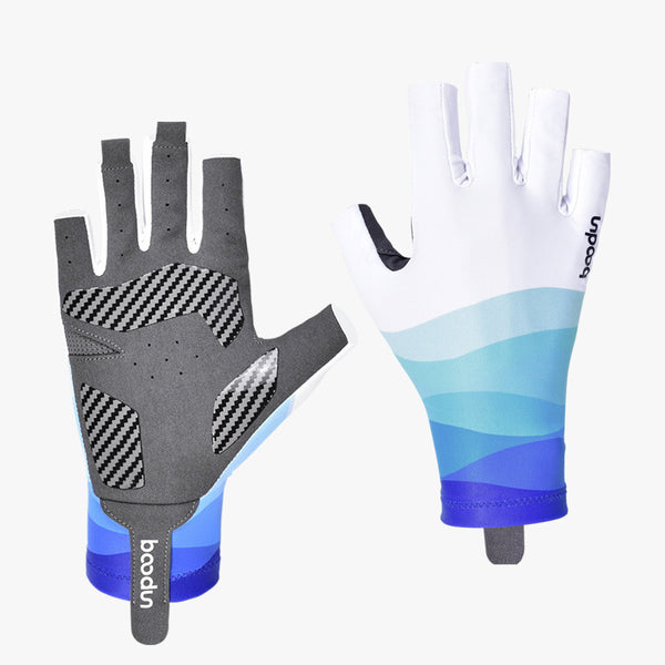 Silicone Anti-Slip Fishing Gloves Outdoor Ice Silk Lure Gloves