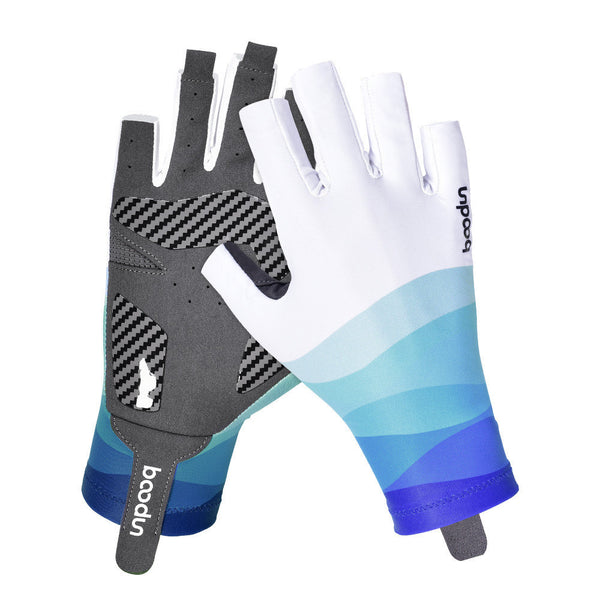 Silicone Anti-Slip Fishing Gloves Outdoor Ice Silk Lure Gloves