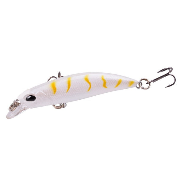 New 6.8cm Slow Sinking Freshwater Blackfish Simulation Bait