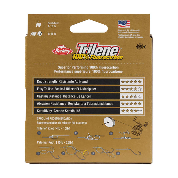 Trilene® 100% Fluorocarbon Filler Spool