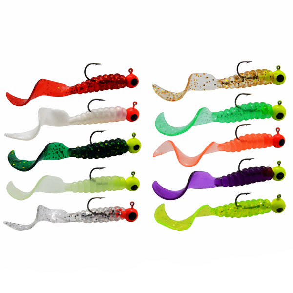 Soft Bait Fake Lead Head Fishing Hook