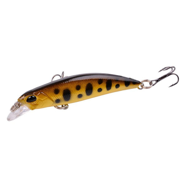 New 6.8cm Slow Sinking Freshwater Blackfish Simulation Bait