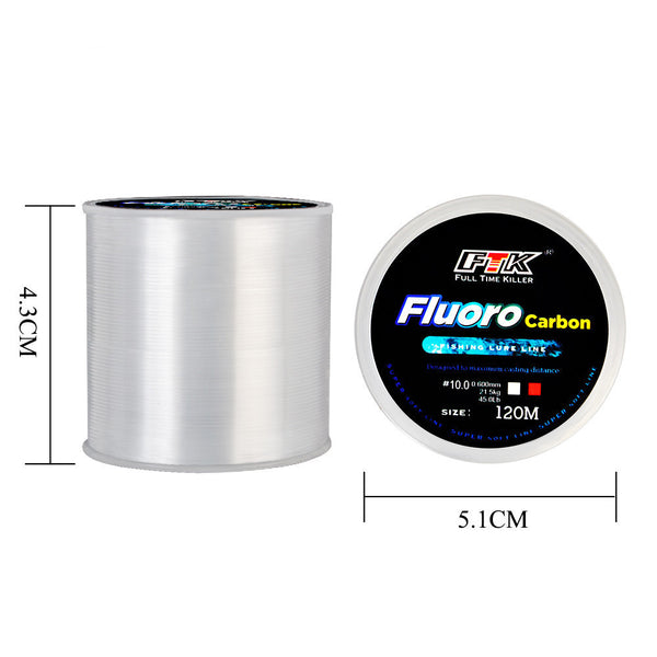 Multicolor Nylon Fishing Line Main/Sub/Spot Line